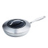 Scanpan - PADELLA ALTA CTX CON COPERCHIO IN VETRO CM Ø28X9,7/L 2,5