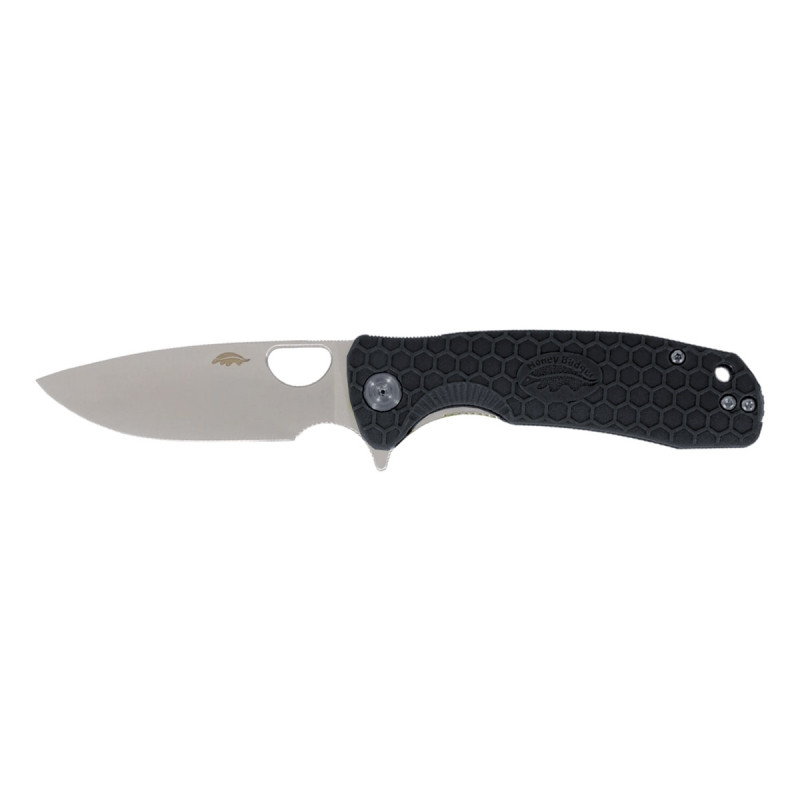Honey Badger HB1001 FLIPPER DROP POINT LARGE Black