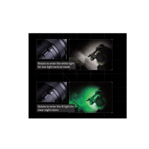 Nextorch TACTICAL SET WL50B IR LED DUAL-LIGHT (1000 lm WHITE - INFRARED)