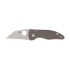 Spyderco MICROJIMBO BROWN G-10 CPM 15V PLAIN C264GPBN15V
