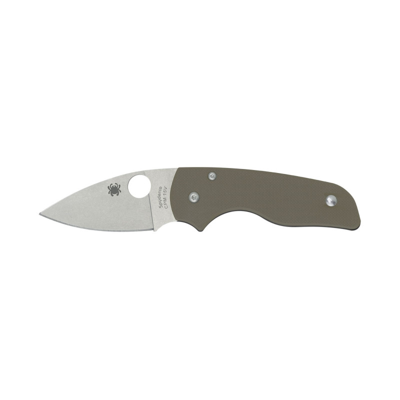 Spyderco LIL' NATIVE BROWN G10 CPM15V PLAIN C230GPBN15V
