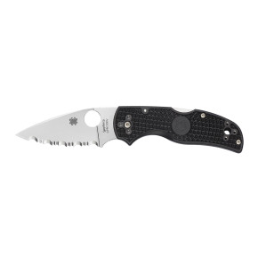Spyderco NATIVE 5 FRN BLACK SERRATED C41SBK5