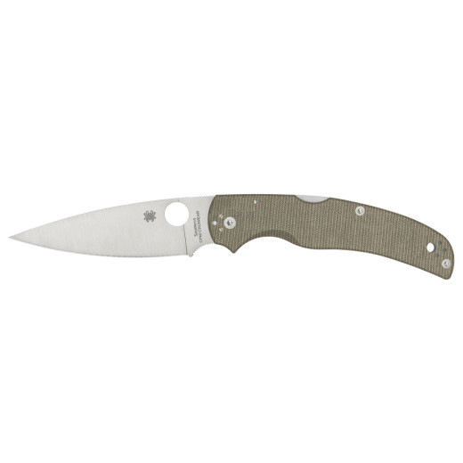 Spyderco NATIVE CHIEF BROWN CANVAS MICARTA CPM CRUWEAR C244MPCW