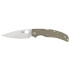 Spyderco NATIVE CHIEF BROWN CANVAS MICARTA CPM CRUWEAR C244MPCW