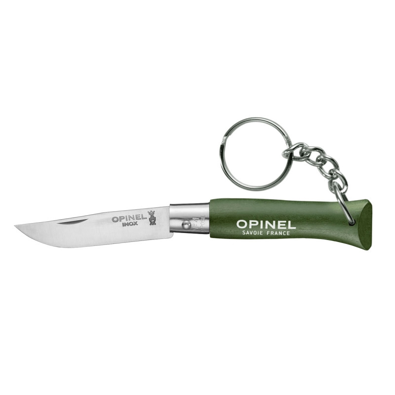 Opinel TRADIZIONE N°04 INOX PORTACHIAVE "KAKI" (002054)