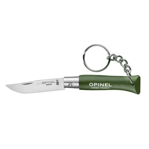 Opinel TRADIZIONE N°04 INOX PORTACHIAVE "KAKI" (002054)