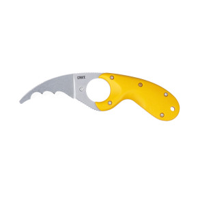 Crkt BEAR CLAW YELLOW W/VEFF SERRATIONS 2511Y