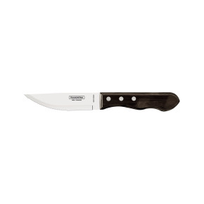 Tramontina POLYWOOD FSC CARNE JUMBO P/TONDA (Meat knife) CM.12,5 21116/095 Brown