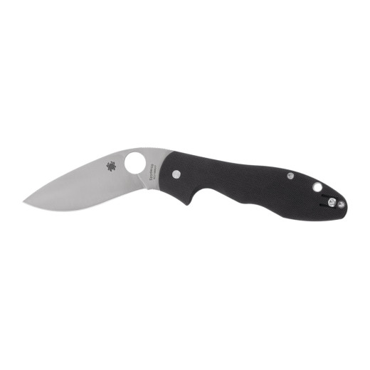Spyderco RETRACT G-10 BLACK PLAIN C276GP
