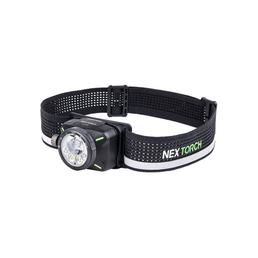 Nextorch HEADLAMP eSTAR Ricaricabile 1300 Lumens LED Black