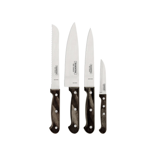 Tramontina POLYWOOD SET COLTELLI CUCINA 4 PZ 21199/981 Brown