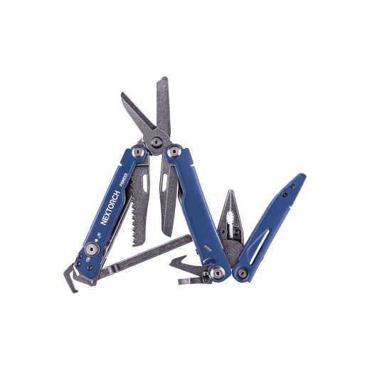 Nextorch PIONEER PROFESSIONAL MULTITOOL (15 TOOLS) Guardian Blue