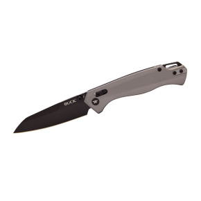 Buck FERROX SILVER BLK BLADE 0698GYS-B