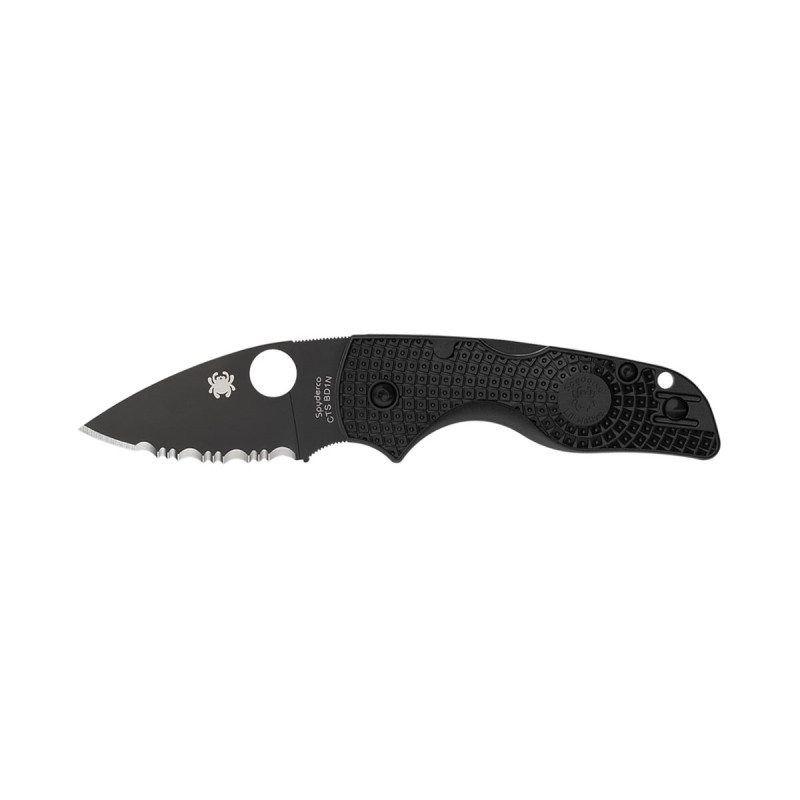 Spyderco LIL' NATIVE FRN BLACK BLADE SERRATED C230SBBK