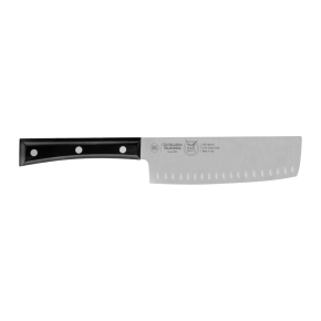 Valgobbia coltello Nakiri Olivato Cm 16 PAPERSTONE Nero serie 3000