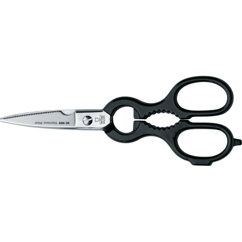 DUE CIGNI FORBICI  INOX DA CUCINA MISURA 21 CM