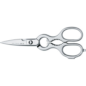 DUE CIGNI FORBICE  INOX DA CUCINA SMONTABILE MISURA 23 CM