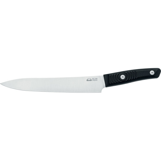 DUE CIGNI LINEA COQUUS G10 COLTELLO AFFETTARE CM 22 - INOX X50CrMoV15 - MANICO G10