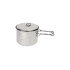 Esbit COOKSET W/ALCOHOL BURNER 1500ml Stainless Steel (CS1500ST)