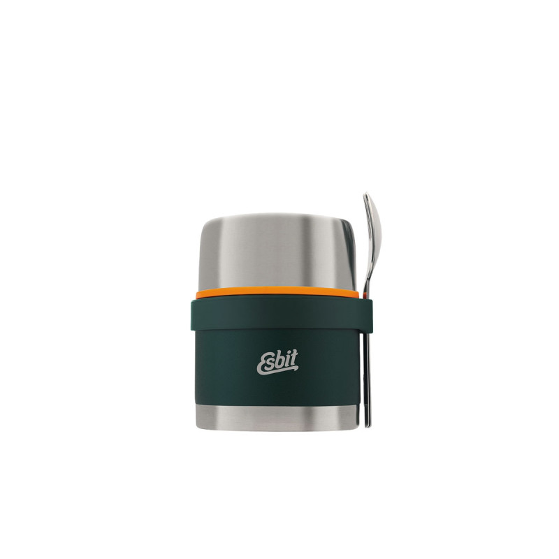Esbit CLASSIC FOOD JUG W/CUTLERY SET 500ml Foliage Green (FJ500ML-FGN-2SL-S)
