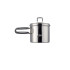 Esbit CAMPING POT W/LID HANGER 625ml Stainless Steel (PT625ST)