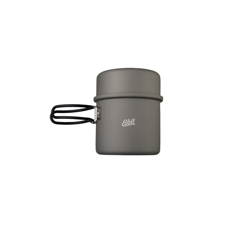 Esbit CAMPING POT SET 1000ml & 475ml Hard Anodized Aluminum (PT1000HA)
