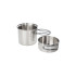 Esbit CAMPING POT SET 1000ml & 475ml Stainless Steel (PT1000ST)