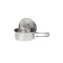 Esbit CAMPING POT W/LID HANGER 1100ml Stainless Steel (PT1100ST)