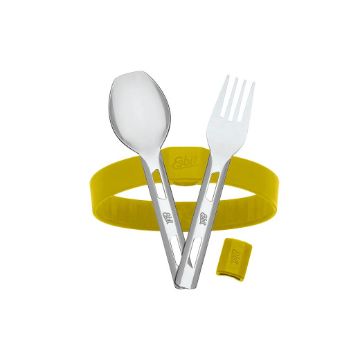 Esbit FOOD JUG CUTLERY SET "S" Sunshine Yellow (STC-2SL-SY-S)