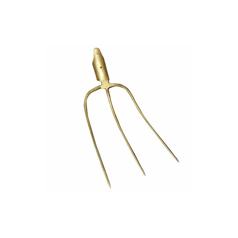 FORCA 3 DENTI ORO                    ILCAMPO 02214