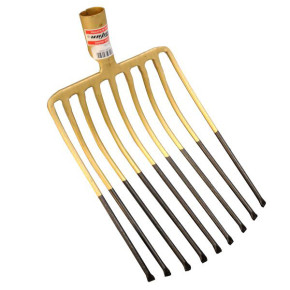 FORCA 9 DENTI GHIAIA ORO                    STYRIA