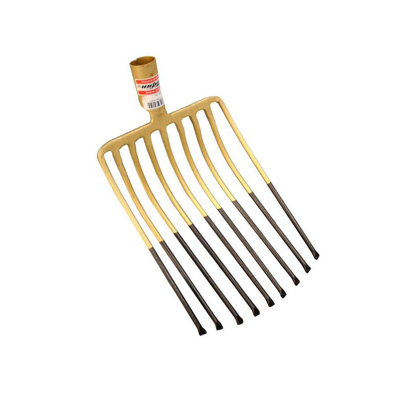 FORCA 9 DENTI GHIAIA ORO                    STYRIA