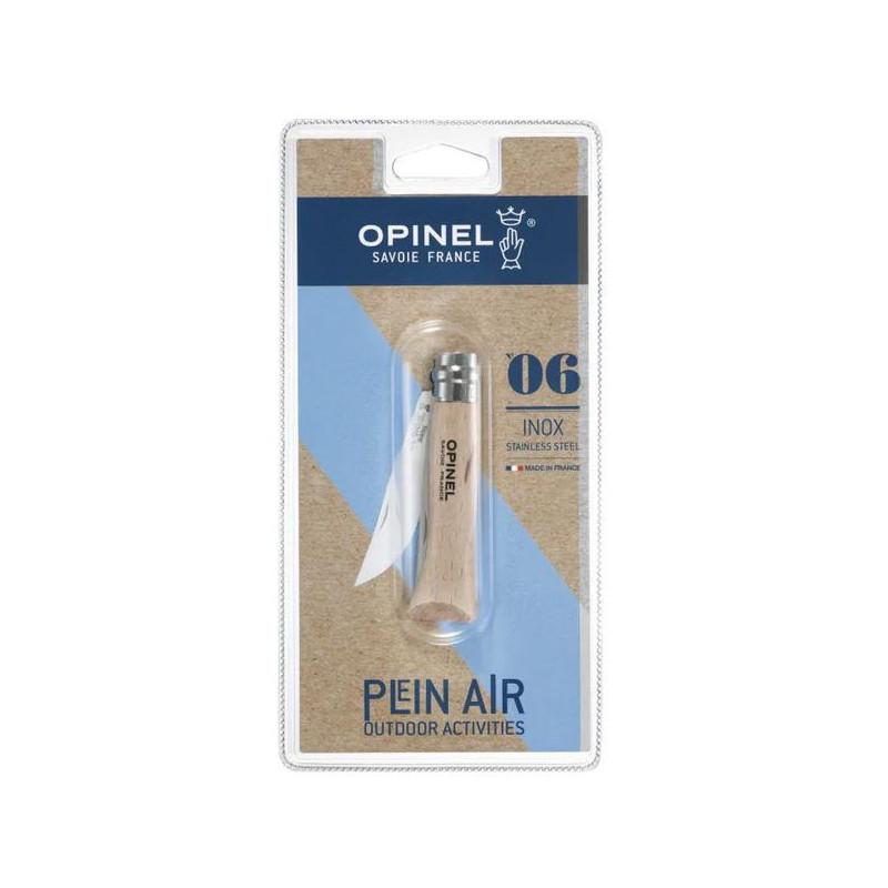 COLTELLO VIROBLOC INOX N. 8            SELF OPINEL