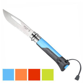 COLTELLO VIROBLOC INOX N. 8 OUTDOOR MANDAR. OPINEL