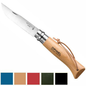 COLTELLO VIROBLOC INOX N. 8 GITA FAGGIO     OPINEL