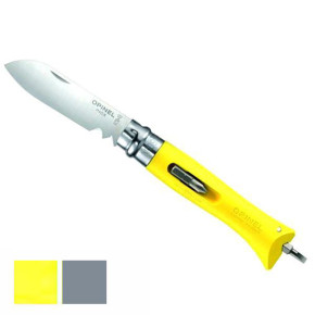 COLTELLO VIROBLOC INOX N. 9 BRICO GRIGIO    OPINEL