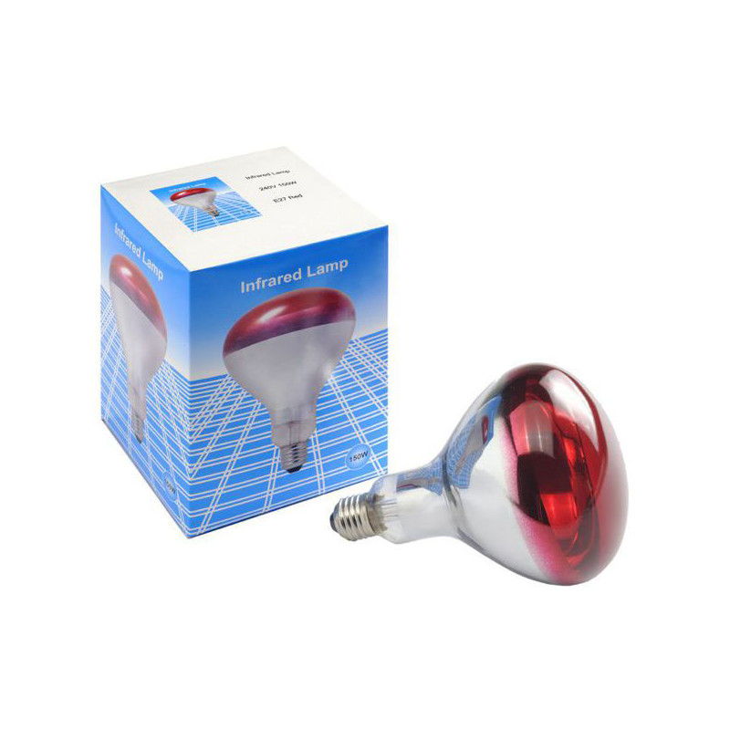 LAMPADA INFRAROSSI RISCALDANTE E27 W 150
