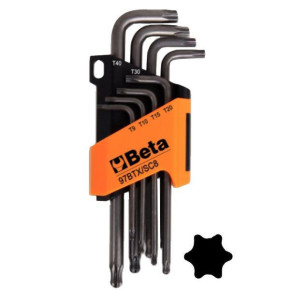 CHIAVI TORX PIEGATE T9/40 Pz 8      97BTX/SC8 BETA