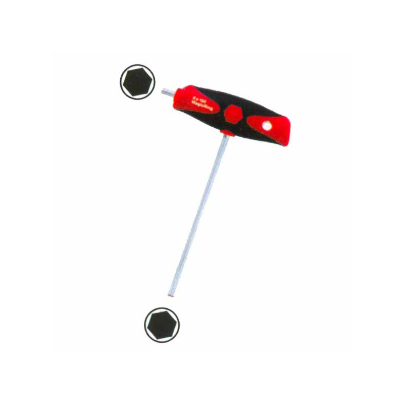 CHIAVE BRUGOLA IMPUGNATURA L  2,0x100   334DS WIHA