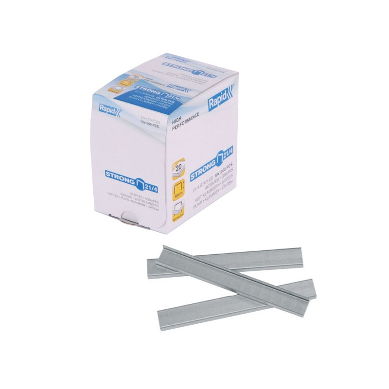 PUNTI UNIVERSALI LARGHI mm 4 Pz 1000   R21/4 RAPID