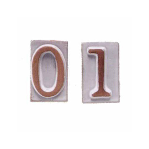 NUMERO CIVICO VASARTE TERRACOTTA 2          TELCOM