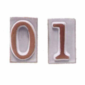 NUMERO CIVICO VASARTE TERRACOTTA 3          TELCOM