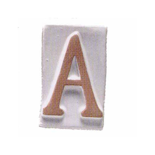 LETTERA CIVICA VASARTE TERRACOTTA D         TELCOM