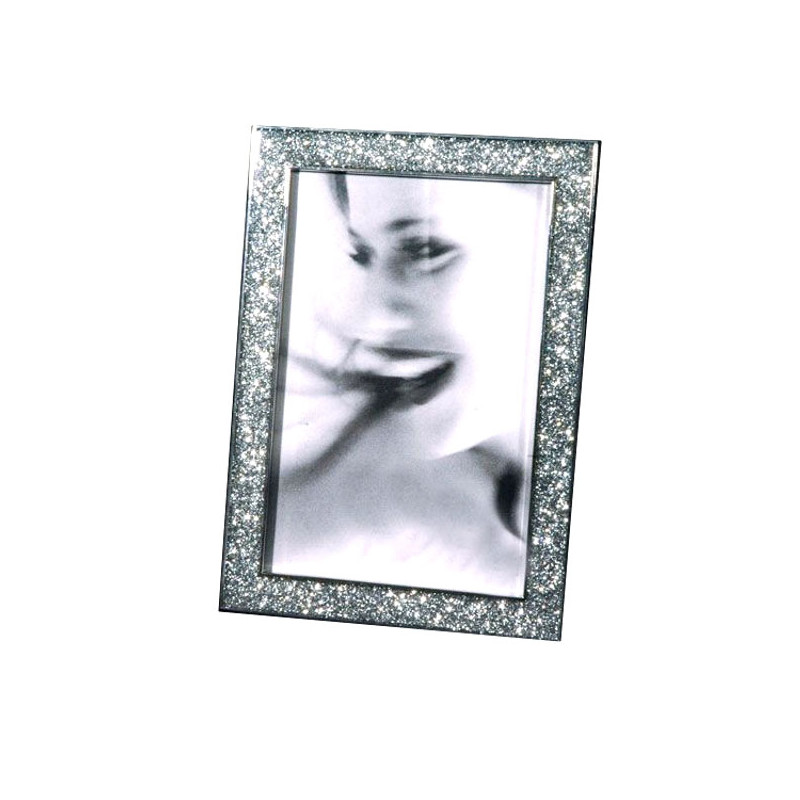 PORTAFOTO GLITTERATO WAVES 406  cm 10x15  MASCAGNI