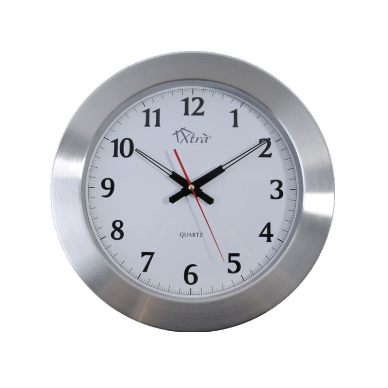 OROLOGIO MURO STEEL             cm  38  XTRA 07151
