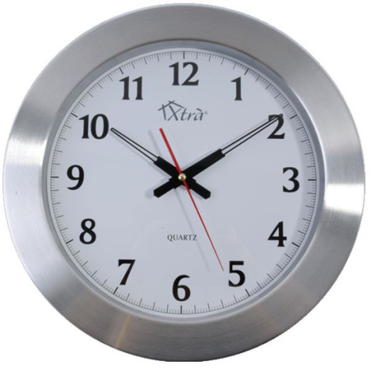 OROLOGIO MURO STEEL             cm  38  XTRA 07151