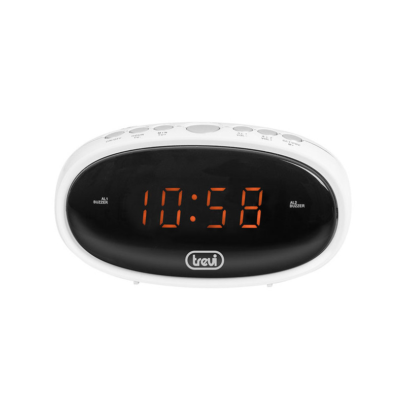 OROLOGIO SVEGLIA DIGITALE BIANCA       EC880 TREVI