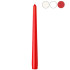 CANDELA CONICA ROSSA      mm 24 h 245 Pz 4 BOLSIUS