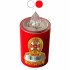 CERO VOTIVO LUMI BATTERIA gg 40  SLIM  ROSSO  ATER
