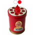 CERO VOTIVO LUMI BATTERIA gg 40  BASIC ROSSO  ATER